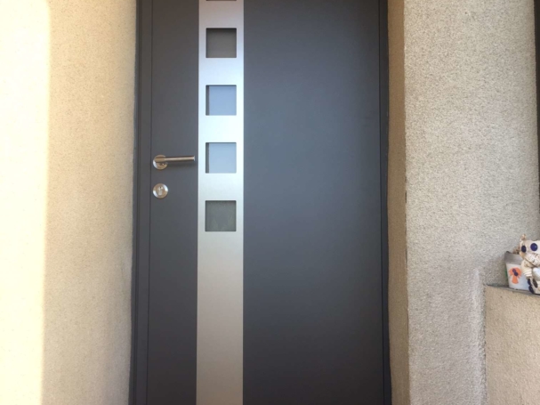 porte d'entrée sécurisé